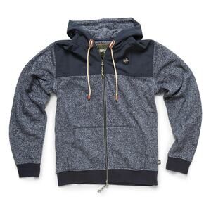 Howler Brothers Kameron Full-Zip Hoodie Fleece Jacket Men’s Size S Navy